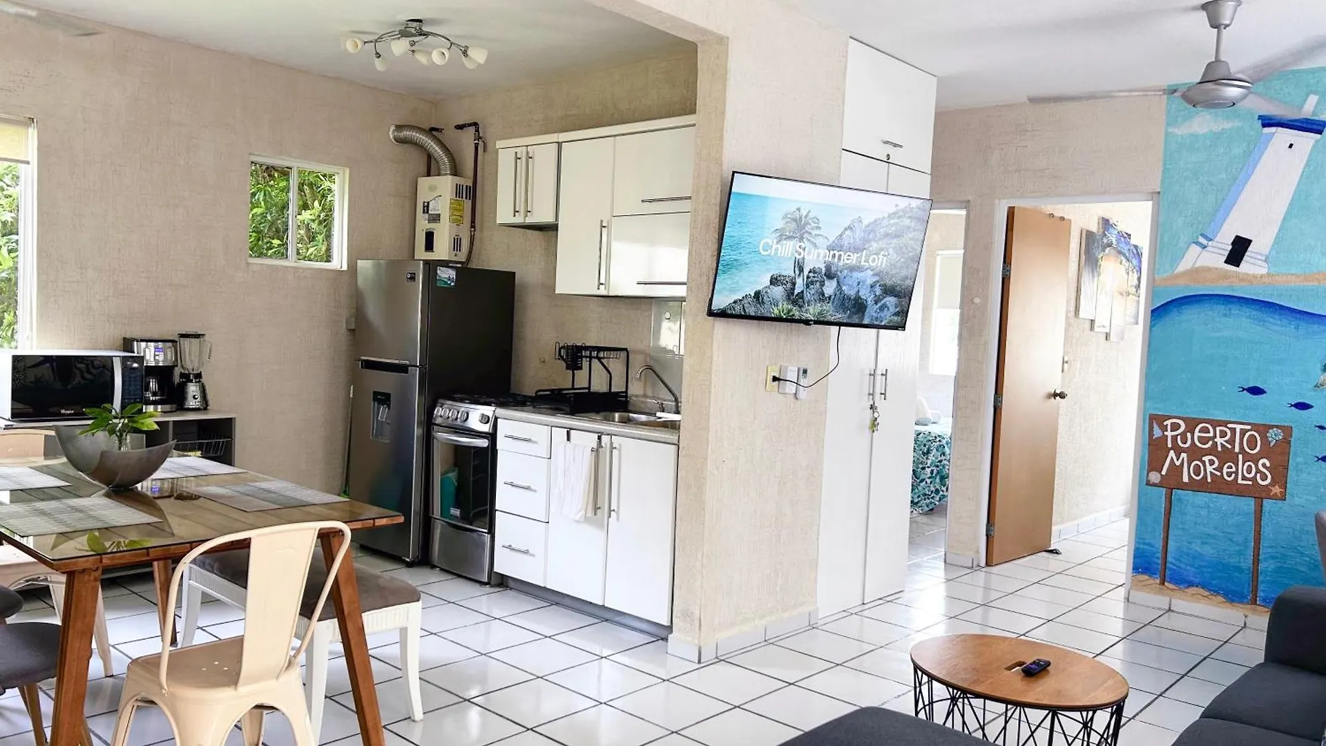 Loft Yexalem In Puerto Morelos 7 Min To The Beach Apartment
