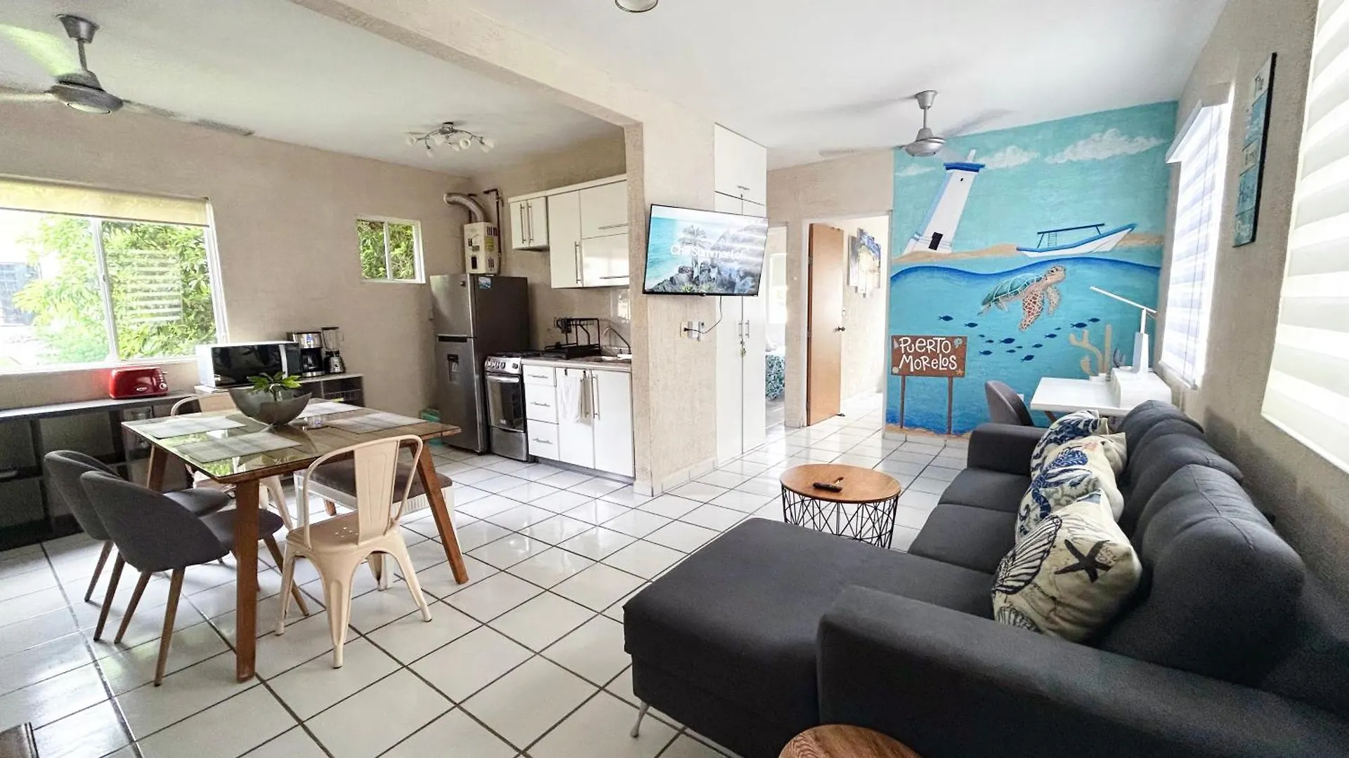 Apartment Loft Yexalem In Puerto Morelos 7 Min To The Beach Mexico