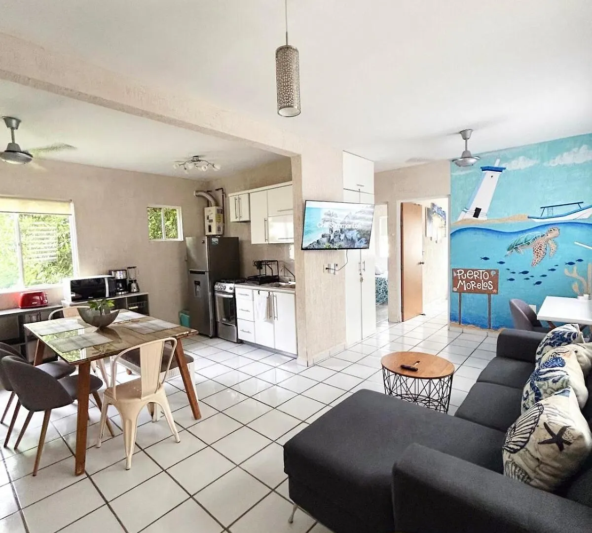 Loft Yexalem In Puerto Morelos 7 Min To The Beach